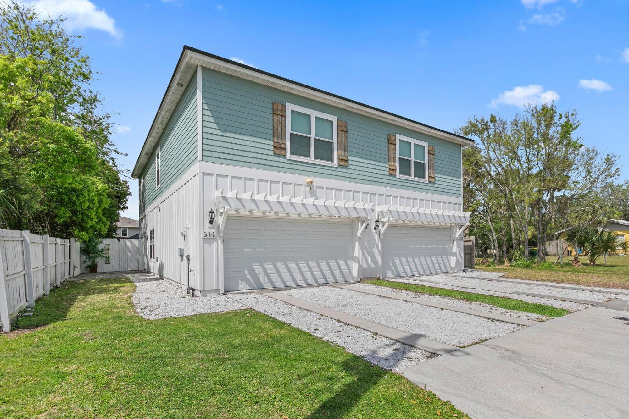 Few Steps To Ocean-4 Beach Cruisers & Free Parking & Private Backyard Jacksonville Beach Exteriör bild